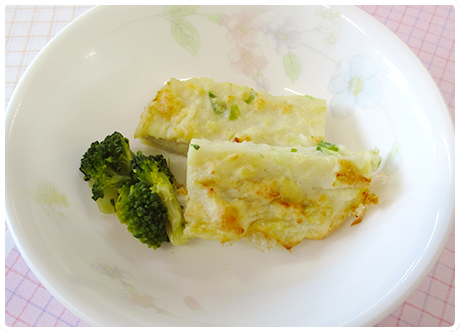 ホッケのすりみ焼き